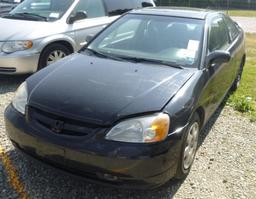 2002 Honda Civic EX Year: 2002 Make: Honda Model: Civic Engine: I4, 1.7L Co