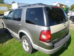 2002 Ford Explorer XLT Year: 2002 Make: Ford Model: Explorer Engine: V8, 4.