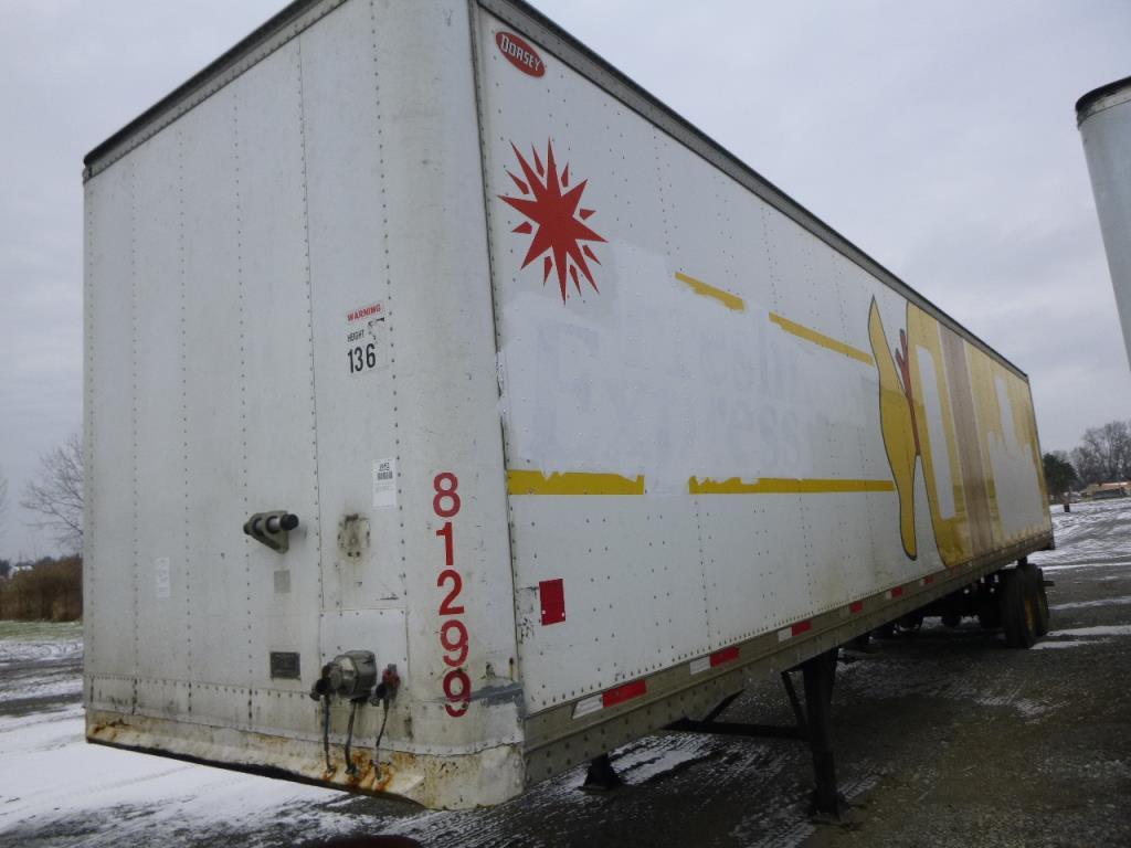 1999 DORSEY 45' ENCLOSED SEMI TRAILER Year: 1999 Make: DORSEY Model: 45' EN