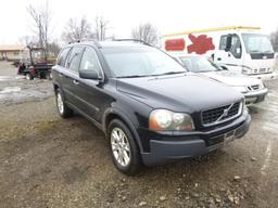 2004 Volvo XC90 T6 Year: 2004 Make: Volvo Model: XC90 Engine: I6, 2.9L TT C