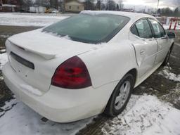 2008 Pontiac Grand Prix Base Year: 2008 Make: Pontiac Model: Grand Prix Eng