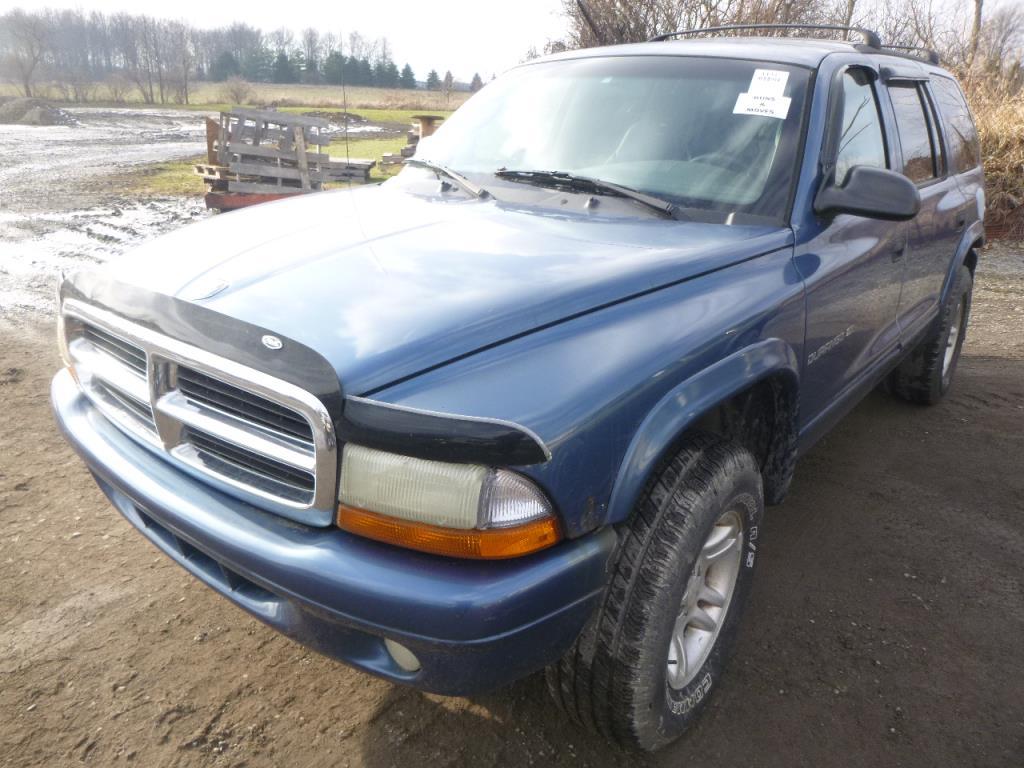 2001 Dodge Durango 4X4 Sport Year: 2001 Make: Dodge Model: Durango 4X4 Engi