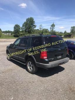 2003 Ford Explorer XLT Year: 2003 Make: Ford Model: Explorer Engine: V6, 4.