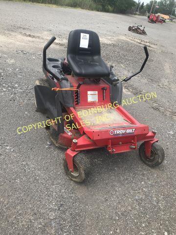 TROYBILT ZERO TURN WITH 42" CUT (RUNS) ***KEY IS IN OFFICE