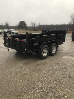 2019 FORCE 12' T/A DUMP TRAILER W/ ROLLING TARP Vin: 5NHUFA926K1007426 Year