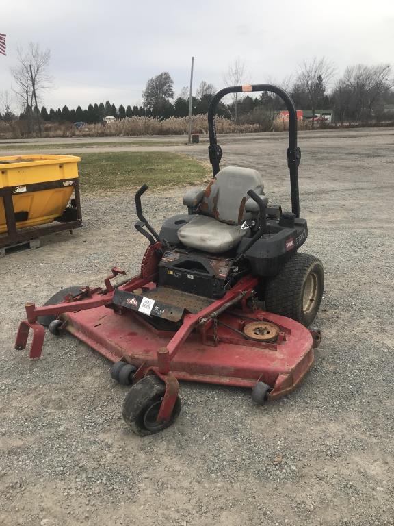 TORO 72" ZERO TURN MOWER NOT RUNNING. W/ KOHLER 725 GAS ENGINE. UNIT: 51001