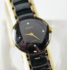 ITEM 39: Y. GOLD RADO JUBILE BRACELET WATCH