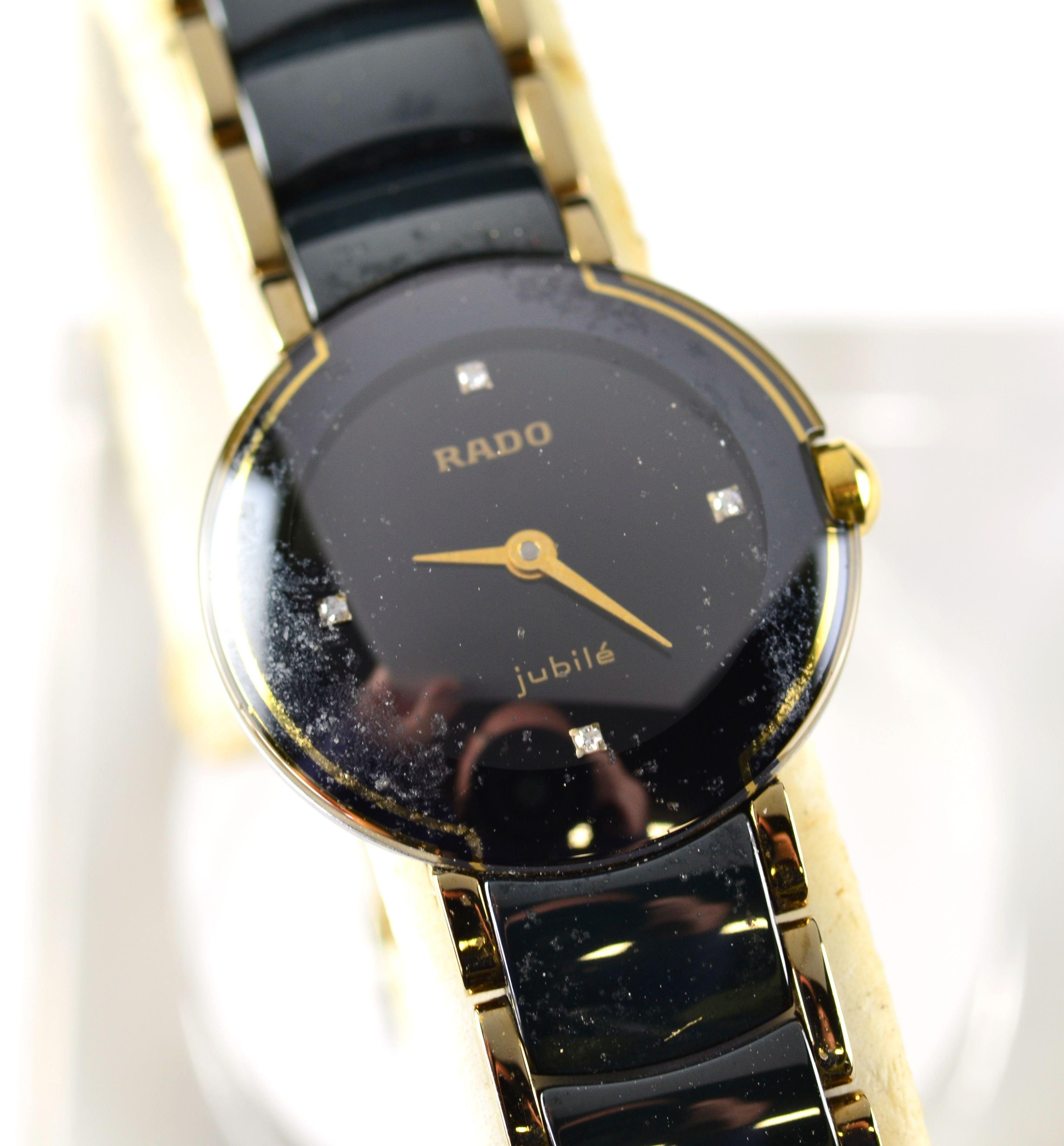 ITEM 39: Y. GOLD RADO JUBILE BRACELET WATCH