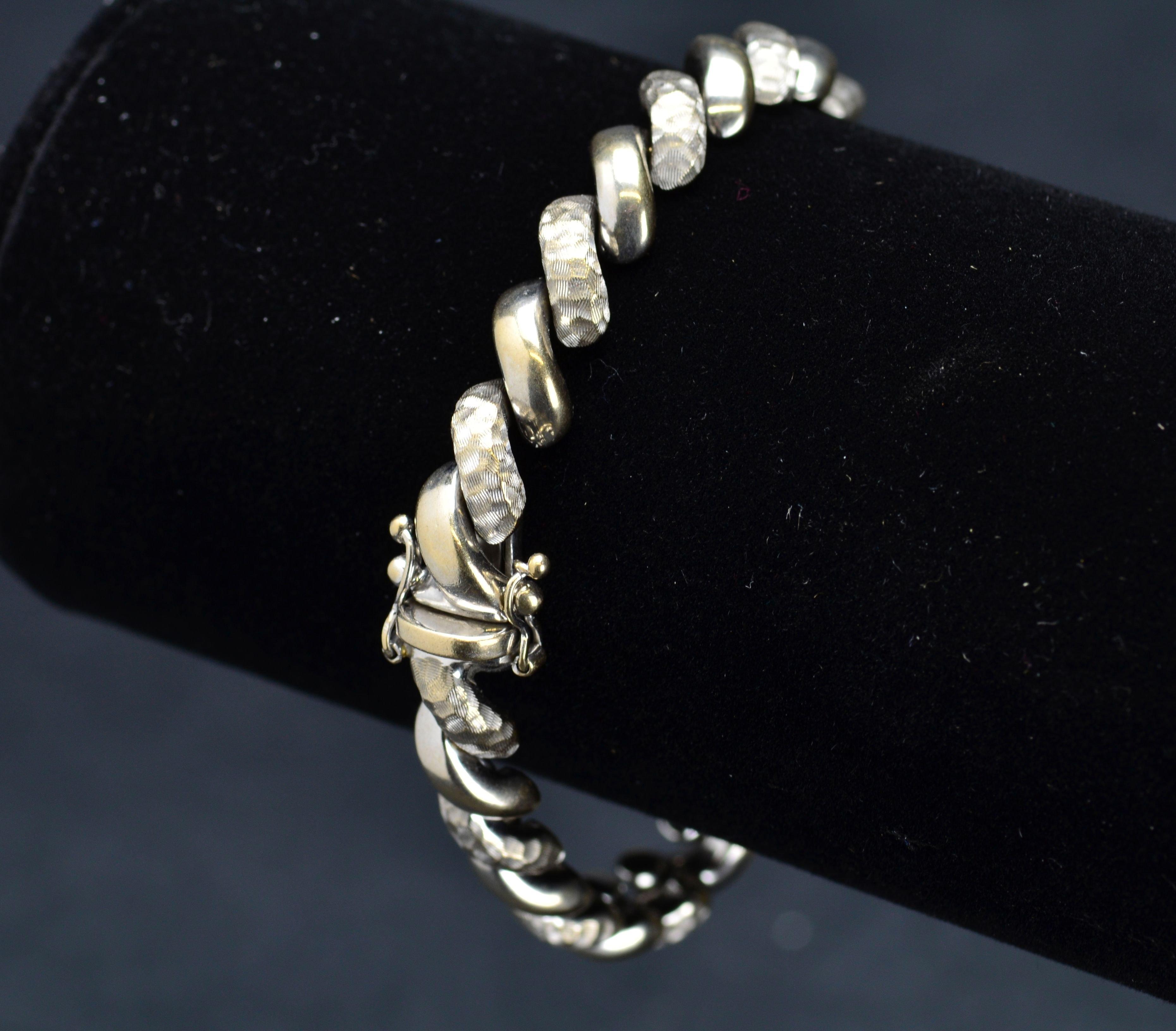 ITEM 85: 14K GOLD SAN MARCO BRACELET