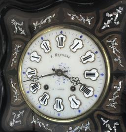 F. Bruneau Wall Mounted Clock