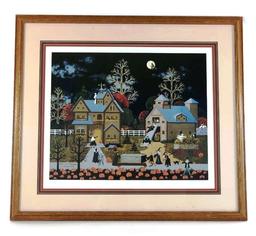 Wooster Scott, Listed Artist Signed Lithograph, #231/795 “Goblins on a Rampage”