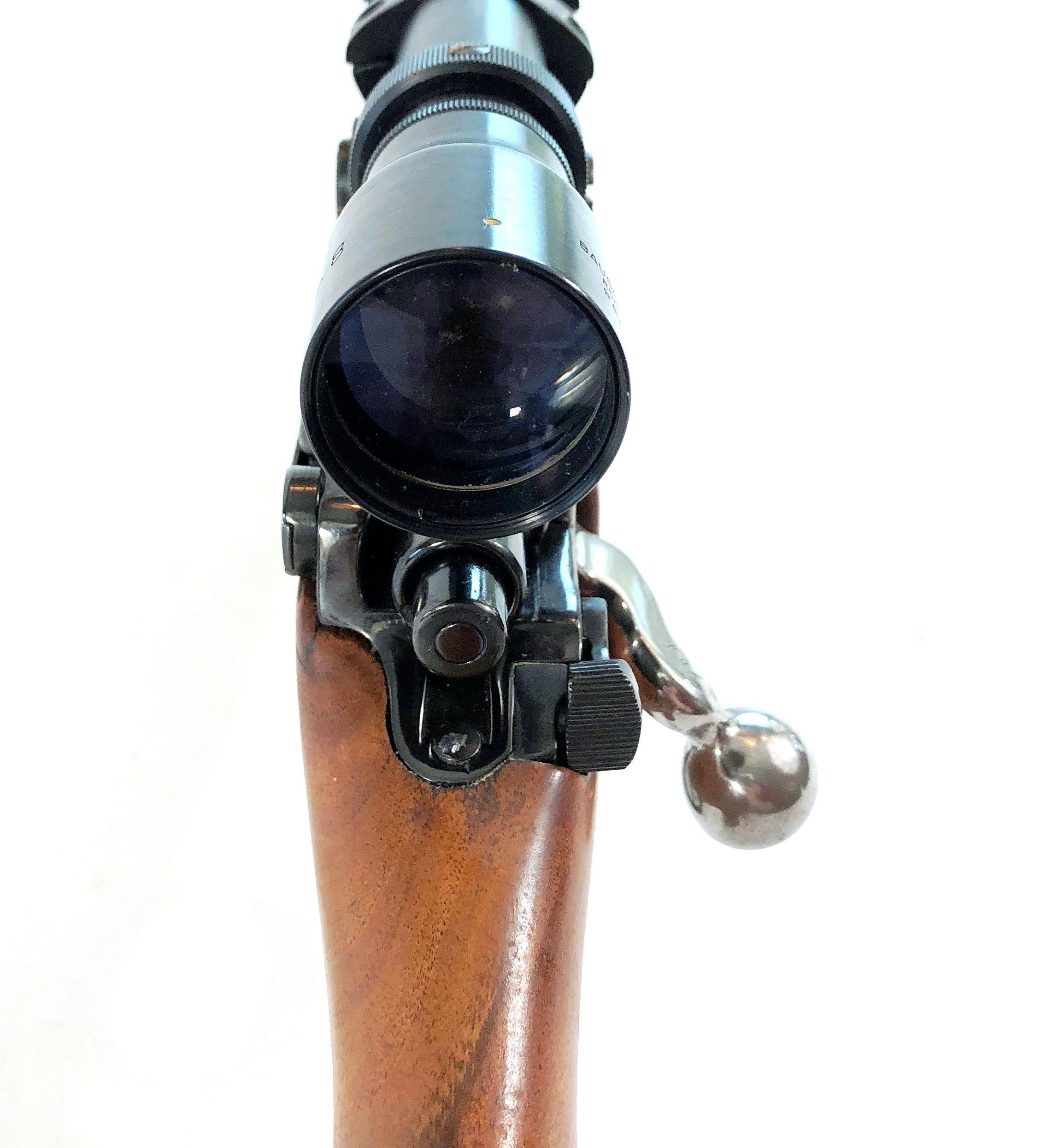 Custom Built Bolt Action Gun Caliber 30-06 Rifle with Bausch & Lomb Scope