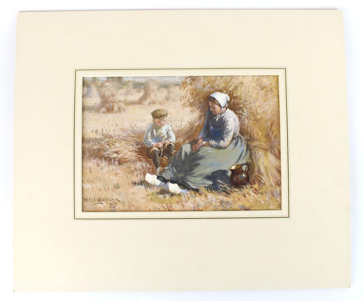 Original Watercolor Painting by listed artist William Kay Blacklock