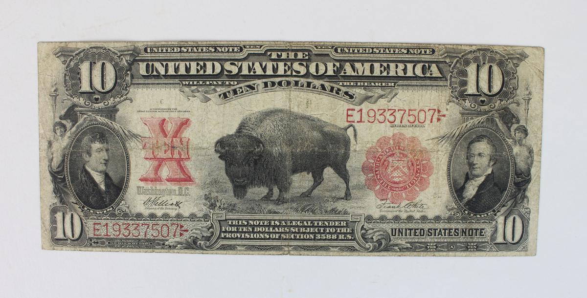 United States Series of 1906 $10 United States Note