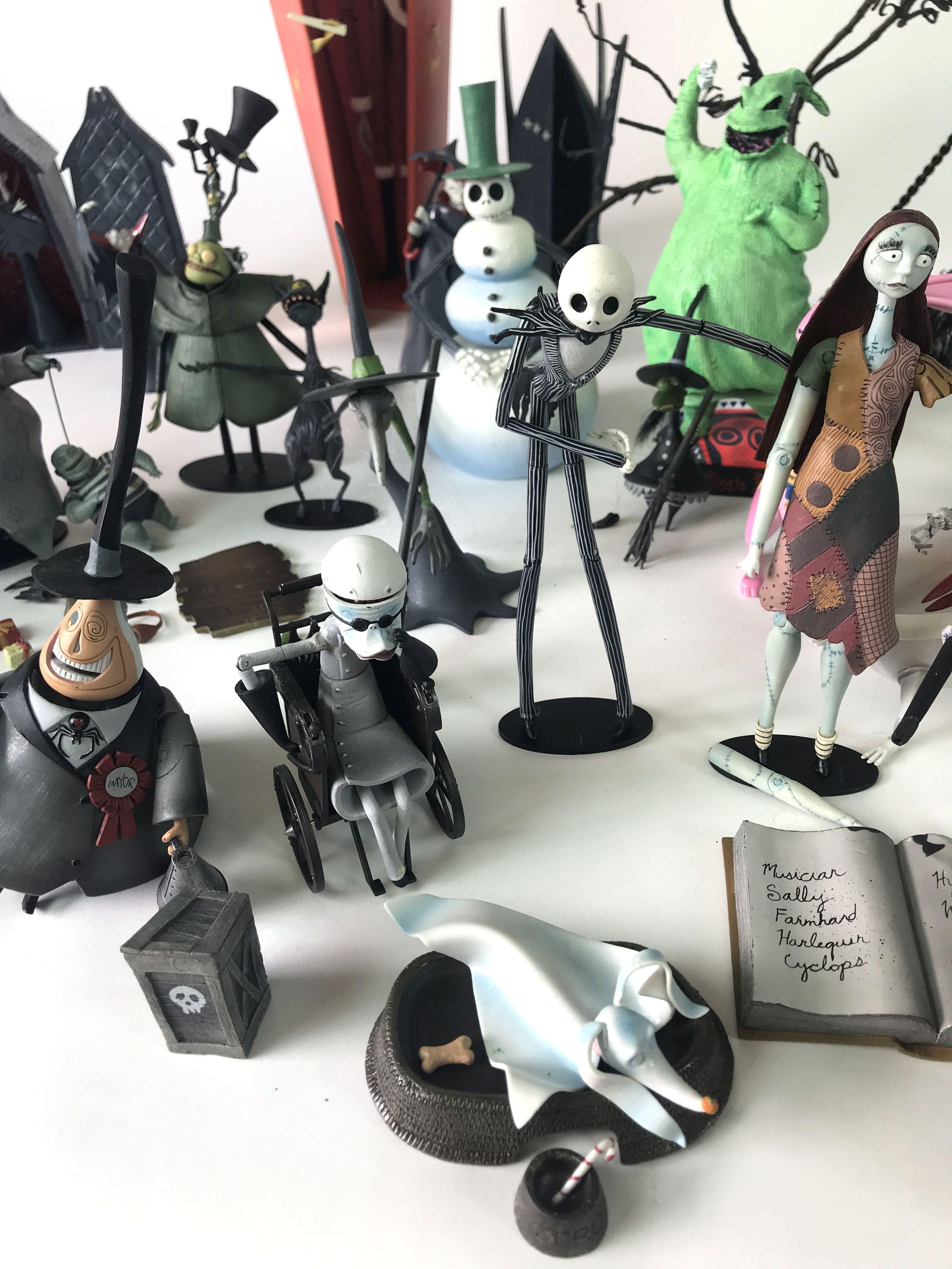 Touchstone Pictures NECA Tim Burton's The Nightmare Before Christmas Figures Collection