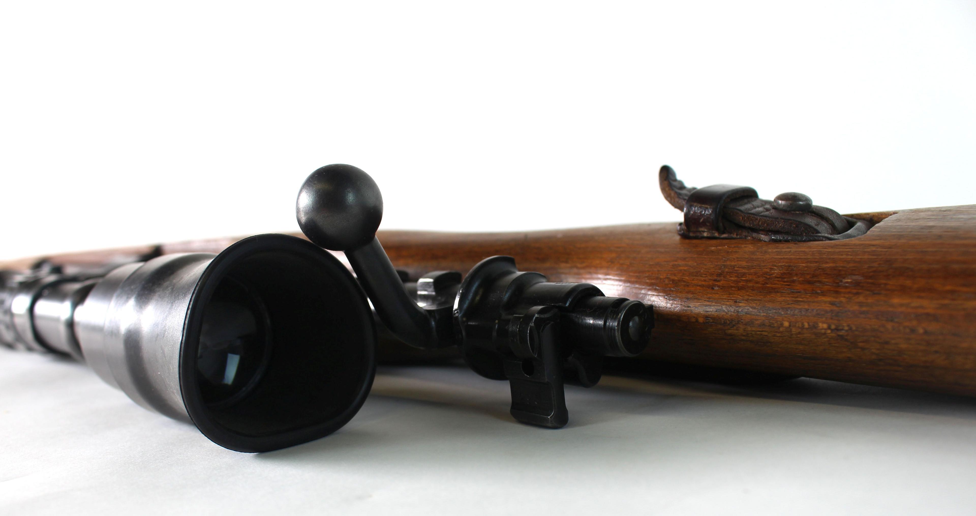 Mauser 98 BNZ 8x57 Rifle with Scope & Claw Mounts Firearm