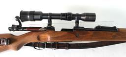 Mauser 98 BNZ 8x57 Rifle with Scope & Claw Mounts Firearm