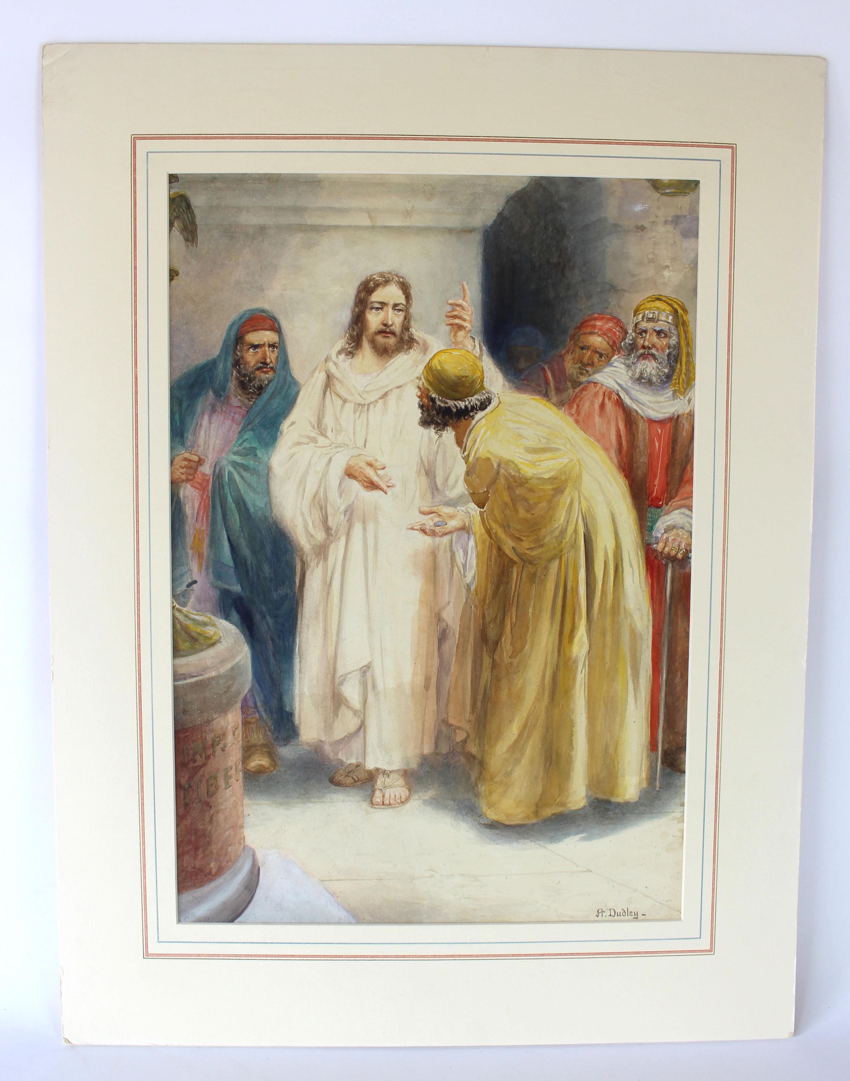 Original Watercolor Paintings by A. Dudley (Giovianni Barbaro) and Francisco J Torrome