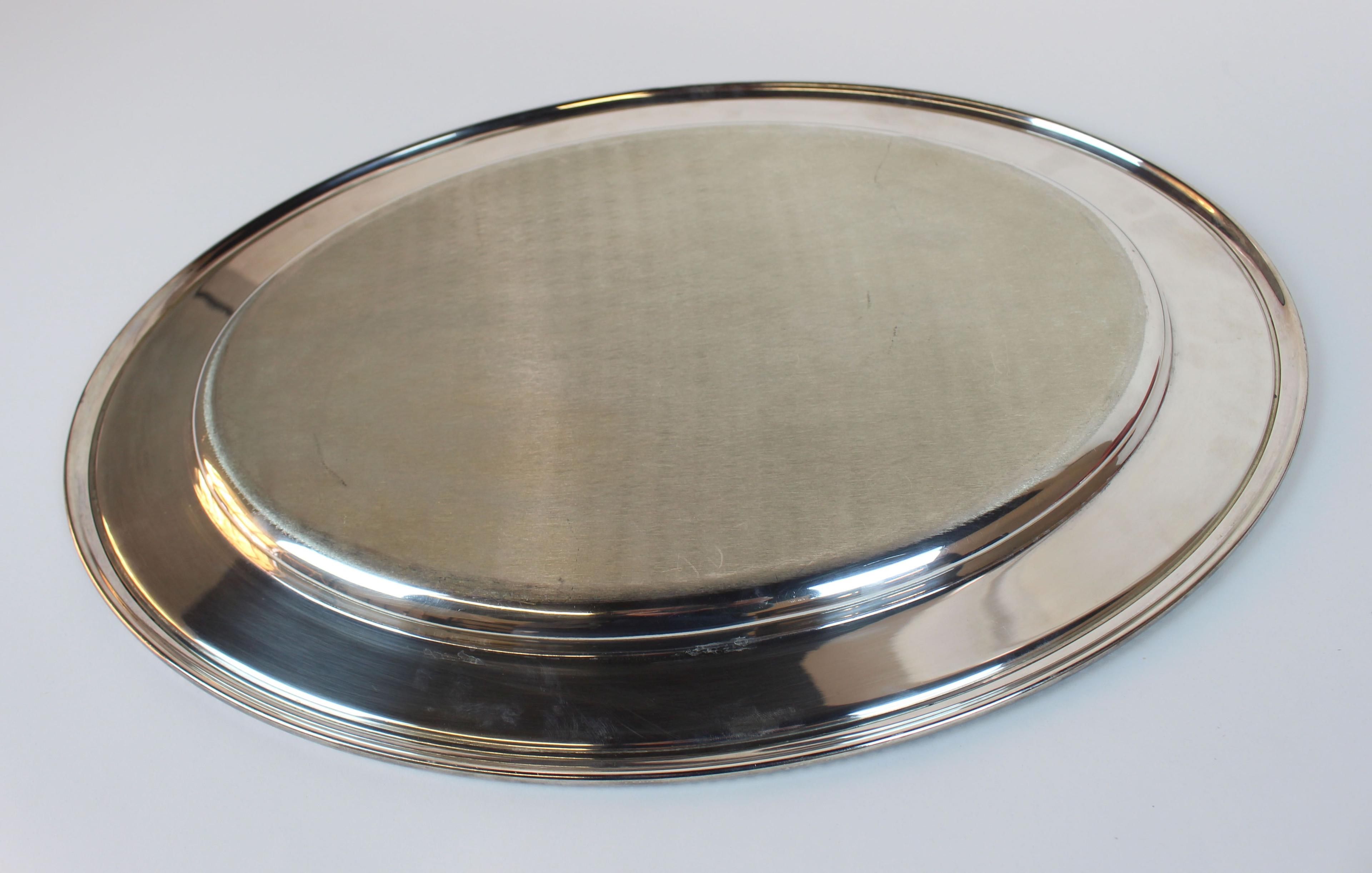 Pair of Gorham Sterling Silver Platters, 68 Troy Oz.