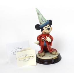 Mickey Mouse Sorcerer’s Apprentice by Giuseppe Armani Statue Figurine