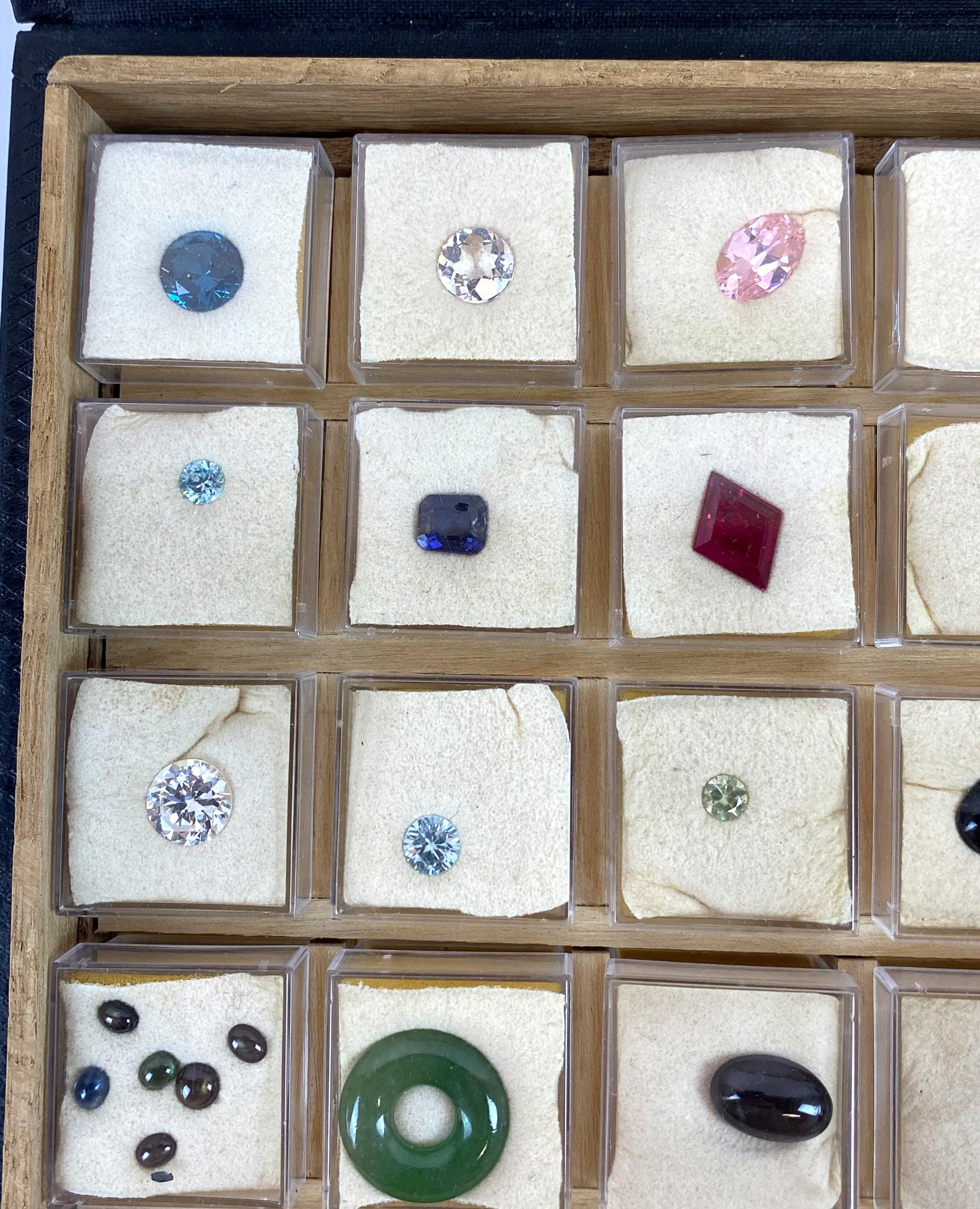 Large 100+ Gemstone Collection With Various Stones, Cuts, Carats, Colors