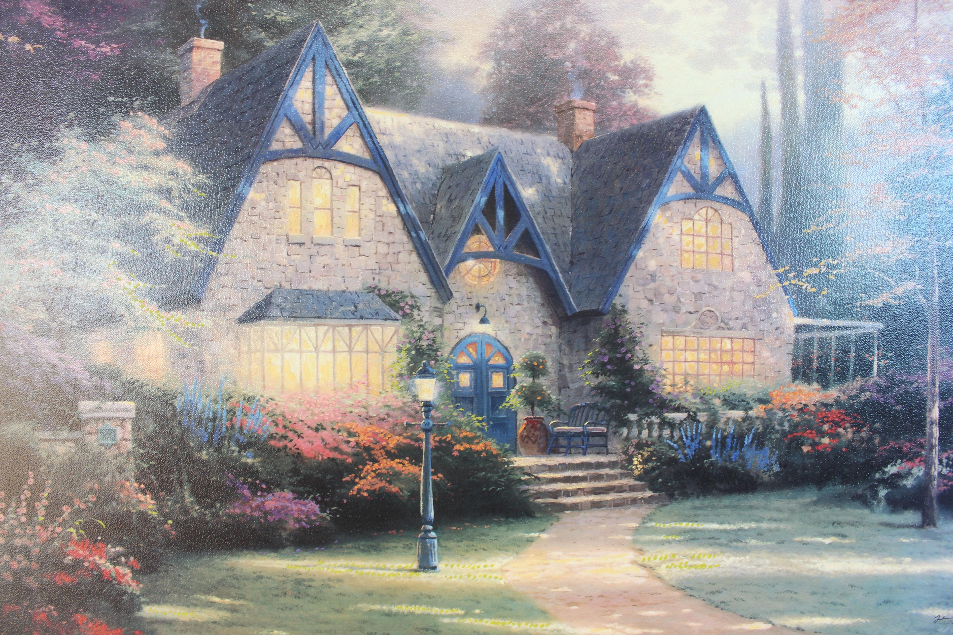 "Winsor Manor" Thomas Kinkade Art