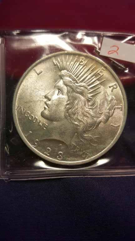 1923 Peace Dollar