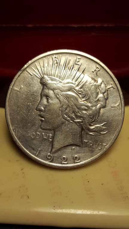 1922-D Peace Silver Dollar