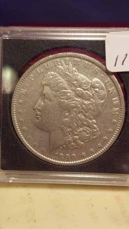 1890 Morgan Silver Dollar