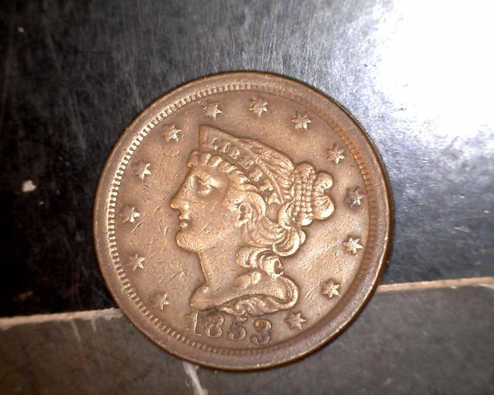 1853 Half Cent