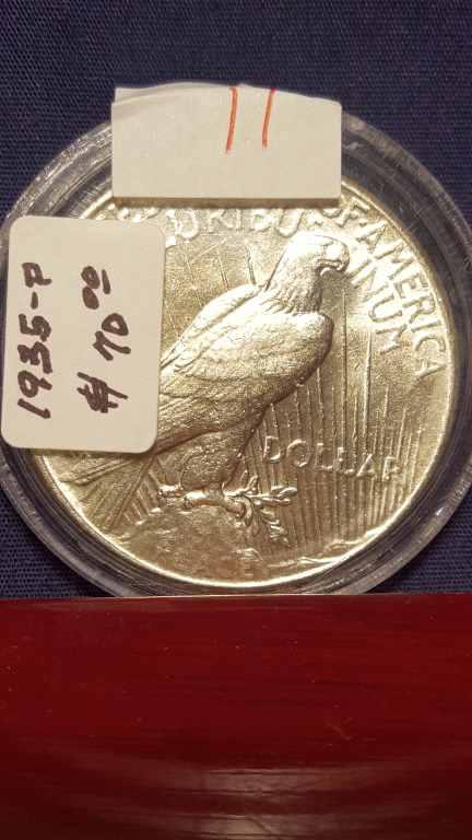 1935 Peace Dollar