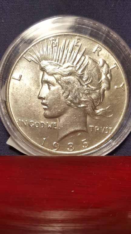 1935 Peace Dollar