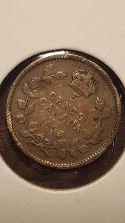 1906 Canadian 5 Cents