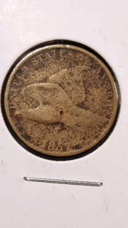 1857 Flying Eagle Cent