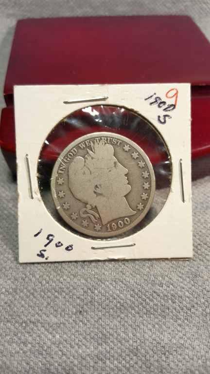 1900-S Barber Half Dollar