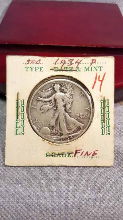 1934  Walking Liberty Half Dollar