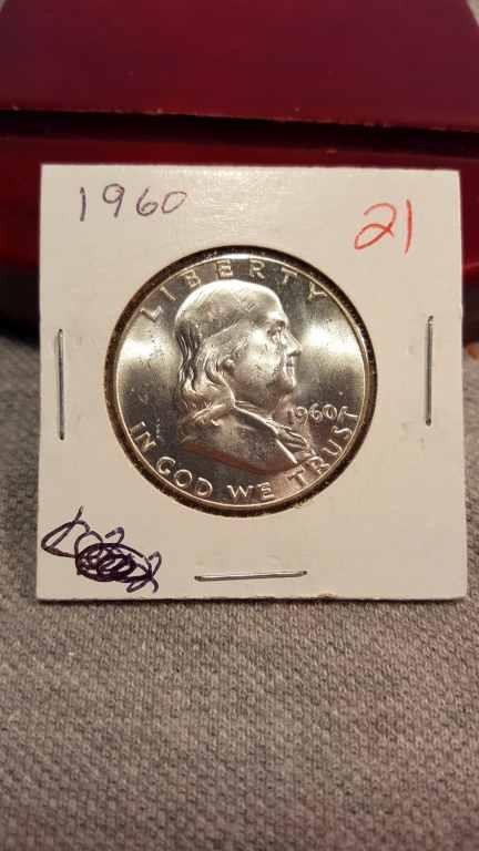 1960  Franklin Half Dollar