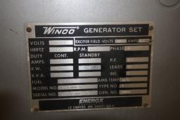 Generator  Winco  300 amp  natural gas  Chrysler 318 8-cylinder  333 hours