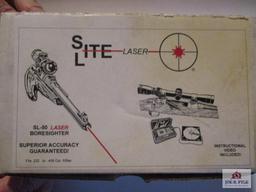 SL-50 Laser Boresighter new in the box, fits 222 to 458 cal rifles