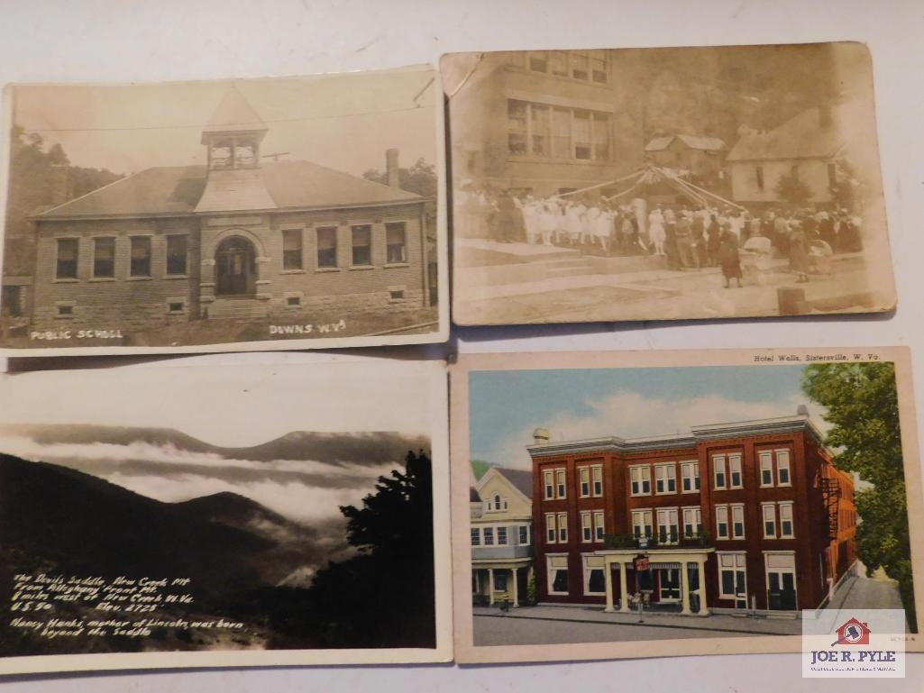 Post Cards, Richwood, Ripley , Cherry River, Dodge Richwood, Webster Springs, Sistersville,