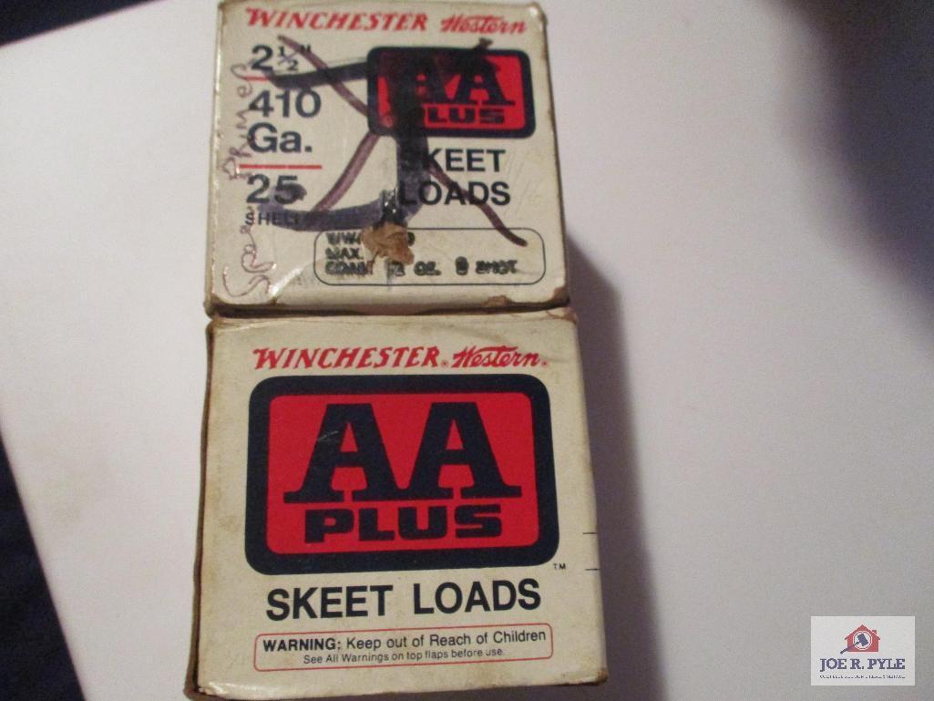 Winchester AA Plus Skeet Load's 410GA Full Box and 1 Box of 13 410GA Skeet Loads