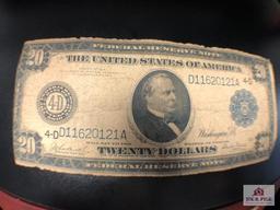 Three 1914 $20 Bills