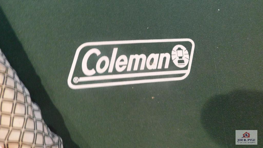 Coleman brand collapsible cot w/ padding