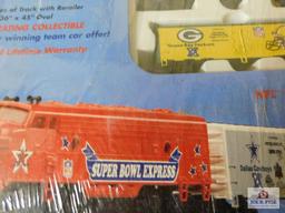 Superbowl Express HO train set unopened (New)