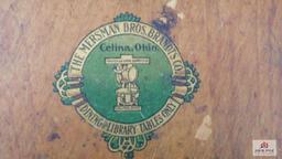 30x40x24 Mersman Brothers Antique Library Table