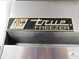 True 3 Door Freezer with casters 78x30x84