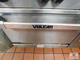 Vulcan gas 6 burner commercial stainless stove