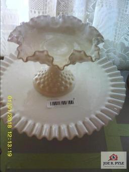 2-piece Fenton cake tray