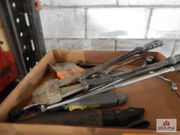1 lot of tools specialty wrenches, bolt cutters, etc.