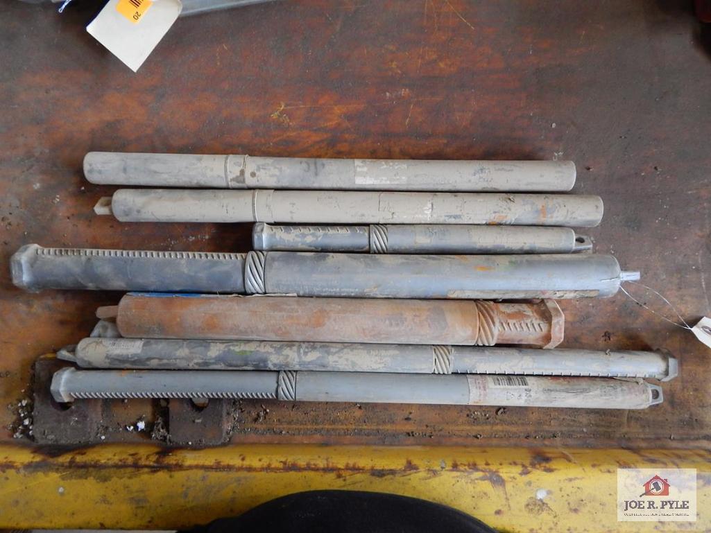 7 masonry jack hammer bits